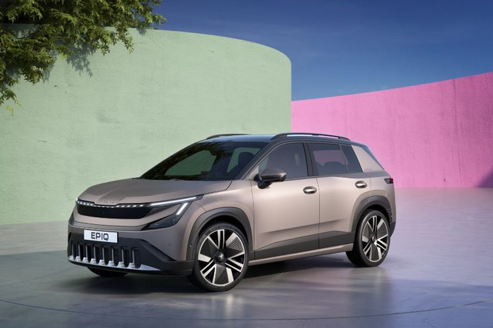 A skoda új autója látható a képen aminek epiq a neve